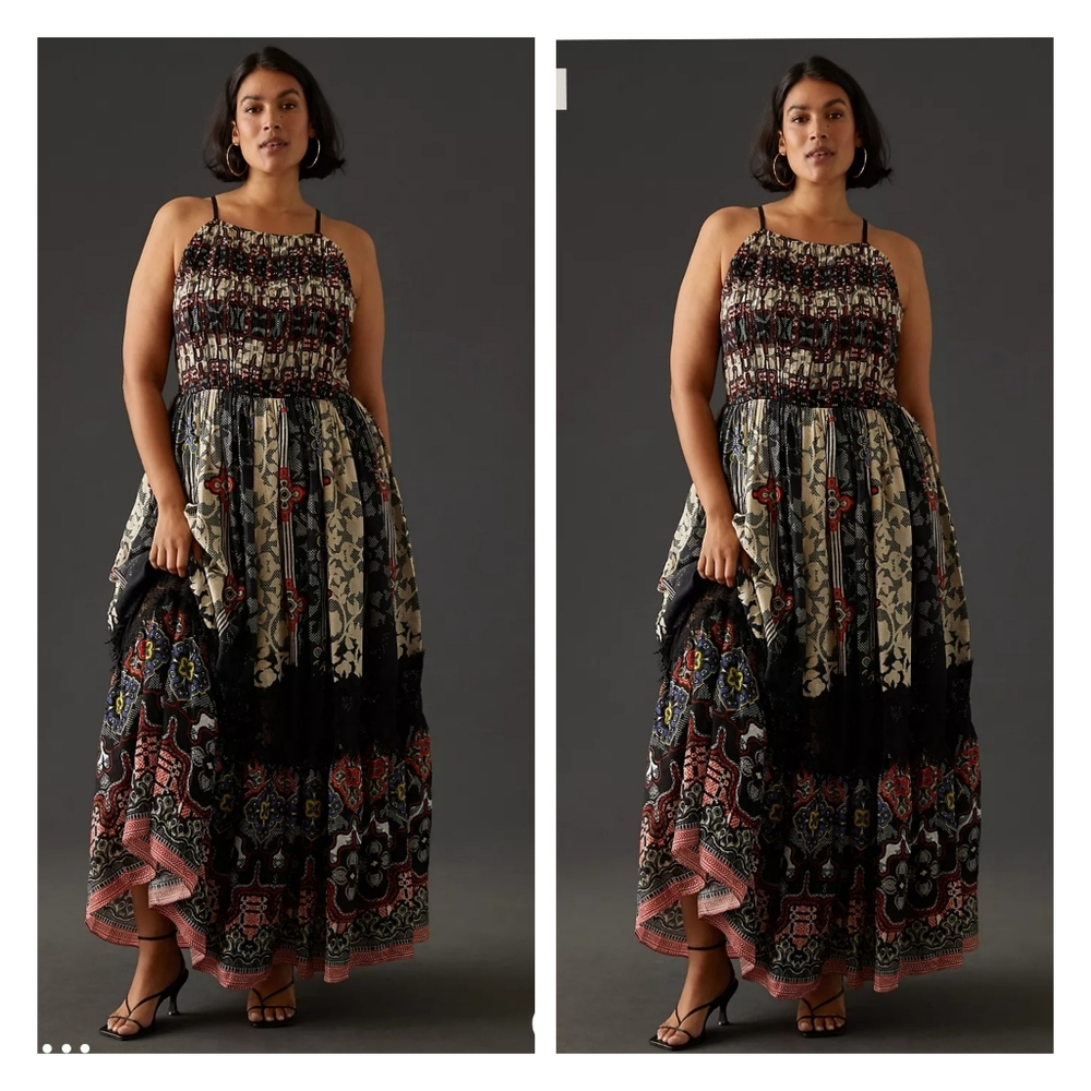 Anthropologie Bhanuni by Jyoti Tiered Maxi Dress - Picture 5 of 8